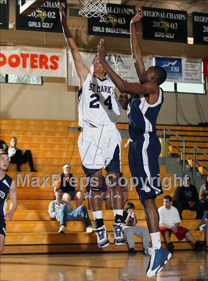 Thumbnail 1 in Westchester Country Day vs St. Marks (City of Palms Classic) photogallery.