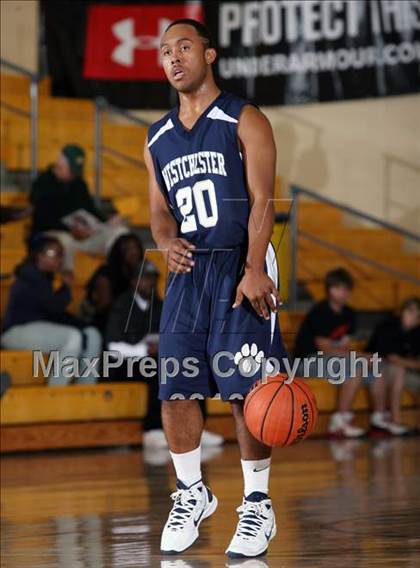 Thumbnail 1 in Westchester Country Day vs St. Marks (City of Palms Classic) photogallery.