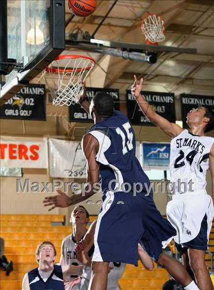 Thumbnail 1 in Westchester Country Day vs St. Marks (City of Palms Classic) photogallery.