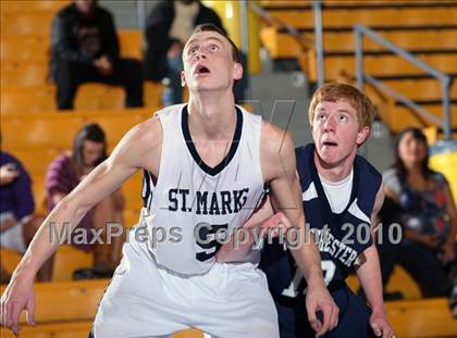 Thumbnail 2 in Westchester Country Day vs St. Marks (City of Palms Classic) photogallery.