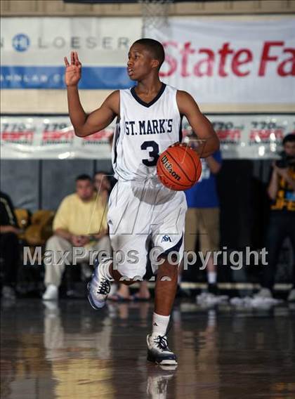 Thumbnail 1 in Westchester Country Day vs St. Marks (City of Palms Classic) photogallery.