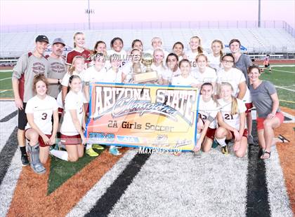 Thumbnail 3 in Chino Valley vs. Northland Prep Academy  (AIA 2A Final Award Photos) photogallery.