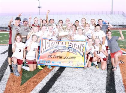 Thumbnail 1 in Chino Valley vs. Northland Prep Academy  (AIA 2A Final Award Photos) photogallery.