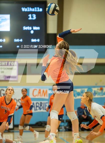 Thumbnail 3 in Valhalla @ Pacific Ridge (CIF SDS Playoffs First Round) photogallery.