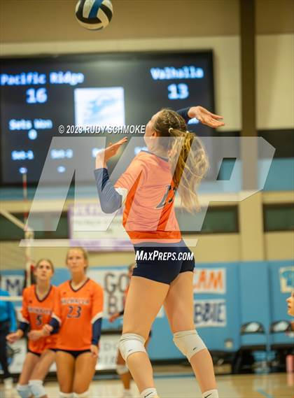 Thumbnail 3 in Valhalla @ Pacific Ridge (CIF SDS Playoffs First Round) photogallery.