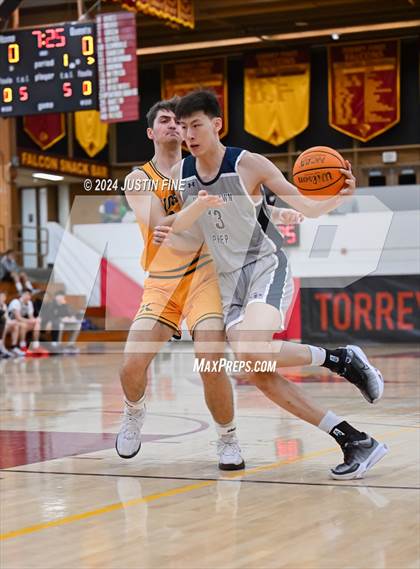 Thumbnail 1 in Georgetown Prep vs. St. Xavier (Torrey Pines Holiday Classic) photogallery.