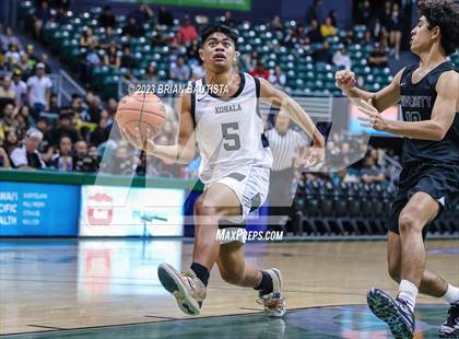 Thumbnail 1 in Kohala vs University Lab School (HHSAA Division 2 State Championship) photogallery.