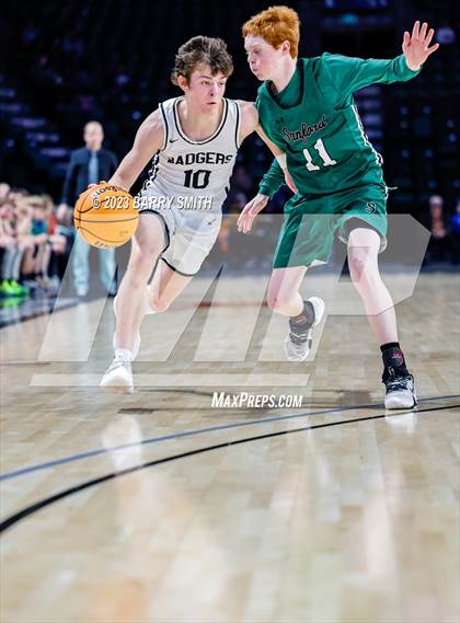Thumbnail 2 in Limon vs. Sanford (CHSAA 2A Final Four) photogallery.