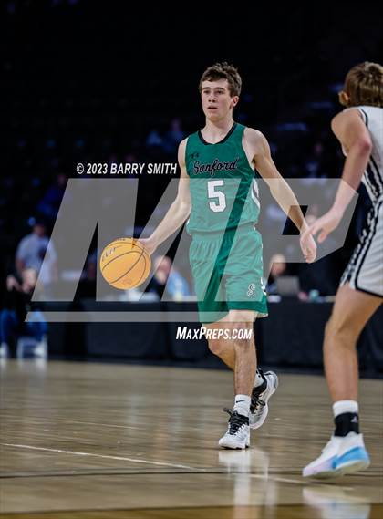 Thumbnail 2 in Limon vs. Sanford (CHSAA 2A Final Four) photogallery.