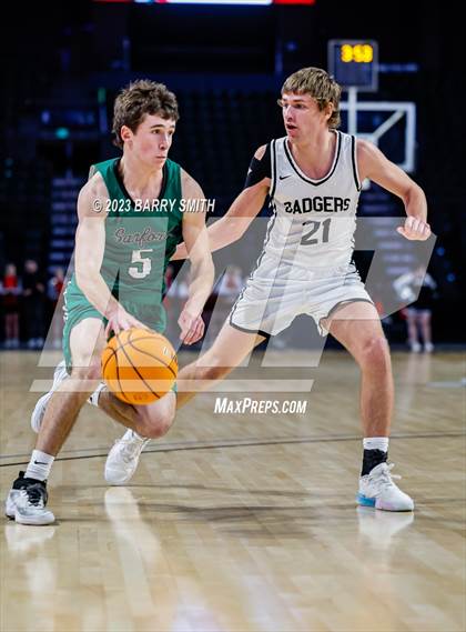 Thumbnail 2 in Limon vs. Sanford (CHSAA 2A Final Four) photogallery.