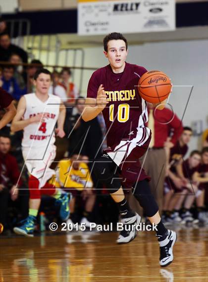 Thumbnail 1 in Cameron County vs. Kennedy Catholic (PIAA Class A Second Round) photogallery.