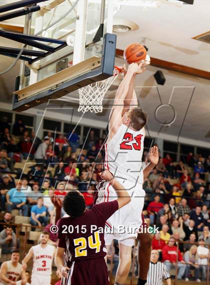 Thumbnail 3 in Cameron County vs. Kennedy Catholic (PIAA Class A Second Round) photogallery.