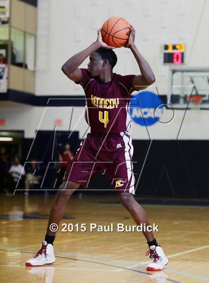 Thumbnail 3 in Cameron County vs. Kennedy Catholic (PIAA Class A Second Round) photogallery.