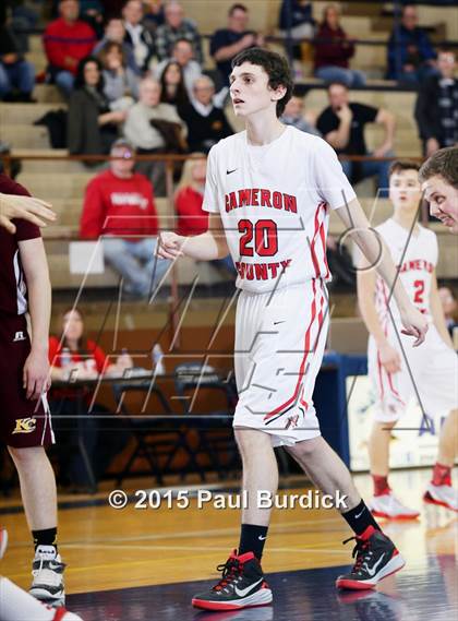 Thumbnail 3 in Cameron County vs. Kennedy Catholic (PIAA Class A Second Round) photogallery.