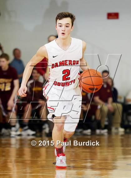 Thumbnail 3 in Cameron County vs. Kennedy Catholic (PIAA Class A Second Round) photogallery.