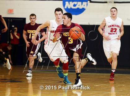 Thumbnail 3 in Cameron County vs. Kennedy Catholic (PIAA Class A Second Round) photogallery.