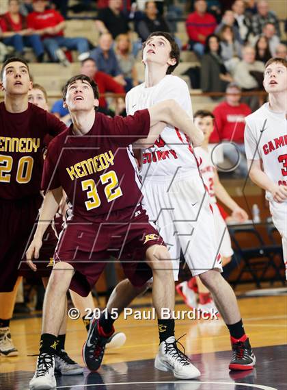 Thumbnail 2 in Cameron County vs. Kennedy Catholic (PIAA Class A Second Round) photogallery.