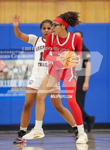 Thumbnail 1 in Regis Jesuit vs Cherokee Trail (Cherry Creek High School Girls Basketball Tournament)) photogallery.