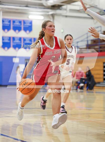 Thumbnail 3 in Regis Jesuit vs Cherokee Trail (Cherry Creek High School Girls Basketball Tournament)) photogallery.