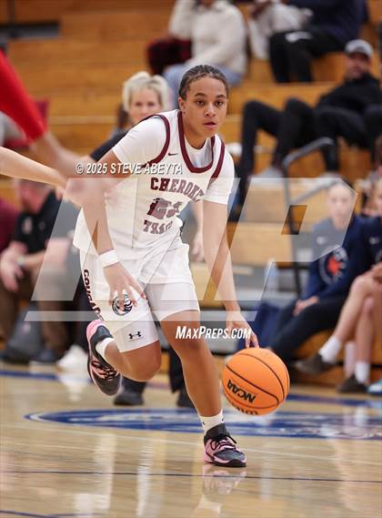 Thumbnail 3 in Regis Jesuit vs Cherokee Trail (Cherry Creek High School Girls Basketball Tournament)) photogallery.