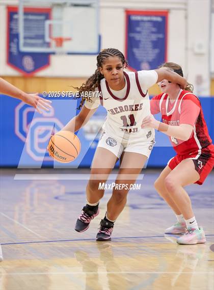 Thumbnail 1 in Regis Jesuit vs Cherokee Trail (Cherry Creek High School Girls Basketball Tournament)) photogallery.