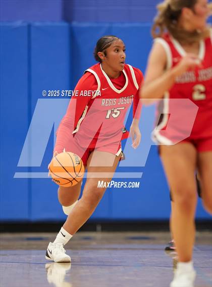 Thumbnail 2 in Regis Jesuit vs Cherokee Trail (Cherry Creek High School Girls Basketball Tournament)) photogallery.