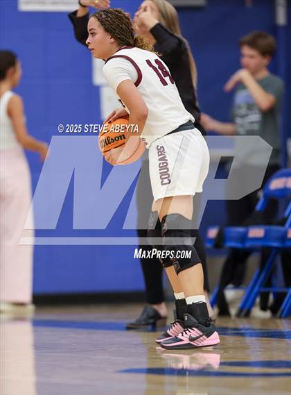 Thumbnail 2 in Regis Jesuit vs Cherokee Trail (Cherry Creek High School Girls Basketball Tournament)) photogallery.