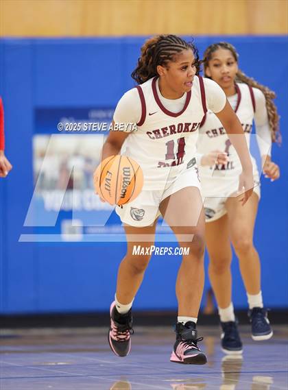 Thumbnail 1 in Regis Jesuit vs Cherokee Trail (Cherry Creek High School Girls Basketball Tournament)) photogallery.