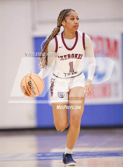 Thumbnail 3 in Regis Jesuit vs Cherokee Trail (Cherry Creek High School Girls Basketball Tournament)) photogallery.