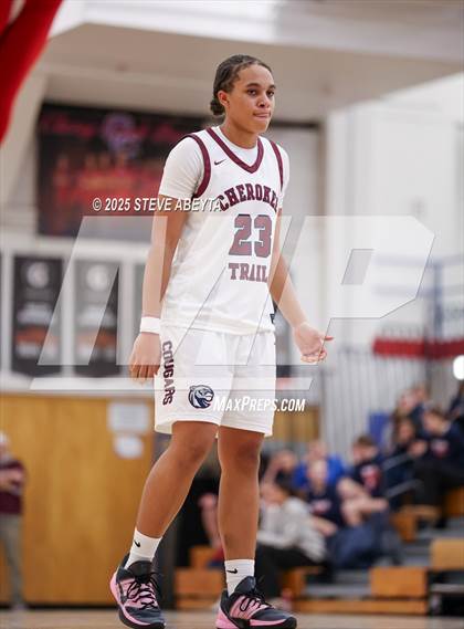 Thumbnail 3 in Regis Jesuit vs Cherokee Trail (Cherry Creek High School Girls Basketball Tournament)) photogallery.