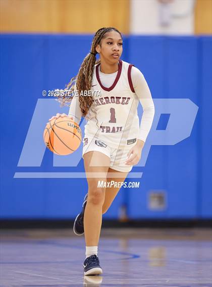 Thumbnail 1 in Regis Jesuit vs Cherokee Trail (Cherry Creek High School Girls Basketball Tournament)) photogallery.