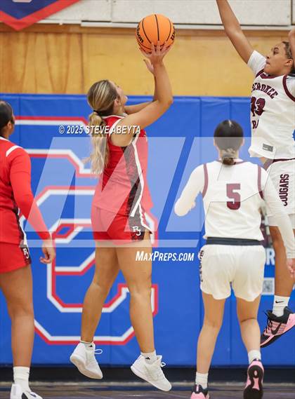 Thumbnail 2 in Regis Jesuit vs Cherokee Trail (Cherry Creek High School Girls Basketball Tournament)) photogallery.