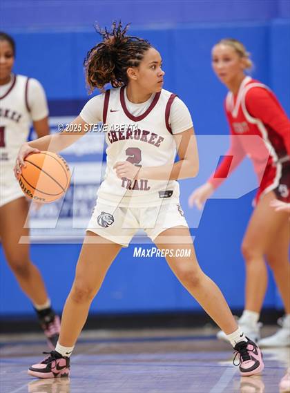 Thumbnail 1 in Regis Jesuit vs Cherokee Trail (Cherry Creek High School Girls Basketball Tournament)) photogallery.