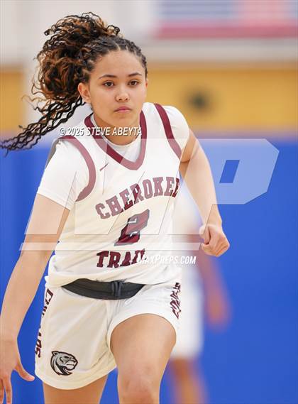 Thumbnail 3 in Regis Jesuit vs Cherokee Trail (Cherry Creek High School Girls Basketball Tournament)) photogallery.