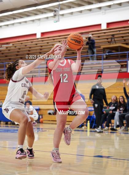 Thumbnail 1 in Regis Jesuit vs Cherokee Trail (Cherry Creek High School Girls Basketball Tournament)) photogallery.