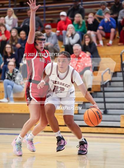 Thumbnail 3 in Regis Jesuit vs Cherokee Trail (Cherry Creek High School Girls Basketball Tournament)) photogallery.