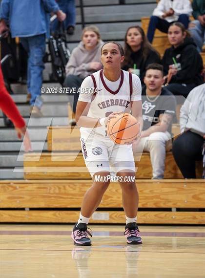 Thumbnail 3 in Regis Jesuit vs Cherokee Trail (Cherry Creek High School Girls Basketball Tournament)) photogallery.