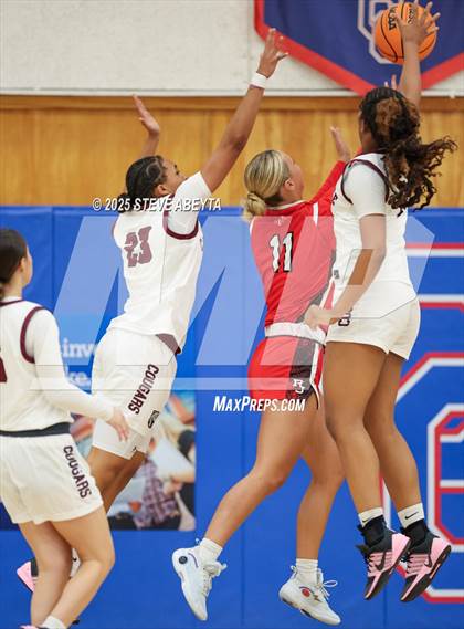 Thumbnail 2 in Regis Jesuit vs Cherokee Trail (Cherry Creek High School Girls Basketball Tournament)) photogallery.