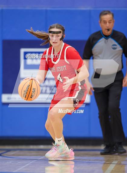 Thumbnail 3 in Regis Jesuit vs Cherokee Trail (Cherry Creek High School Girls Basketball Tournament)) photogallery.