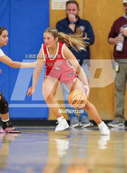 Thumbnail 1 in Regis Jesuit vs Cherokee Trail (Cherry Creek High School Girls Basketball Tournament)) photogallery.