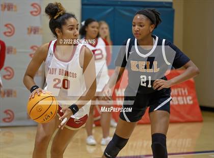 Thumbnail 1 in Brookwood vs Kell (Hawks-Naismith Holiday Classic) photogallery.