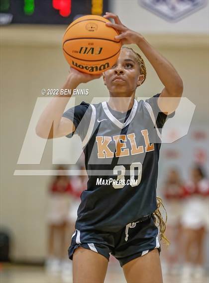 Thumbnail 2 in Brookwood vs Kell (Hawks-Naismith Holiday Classic) photogallery.