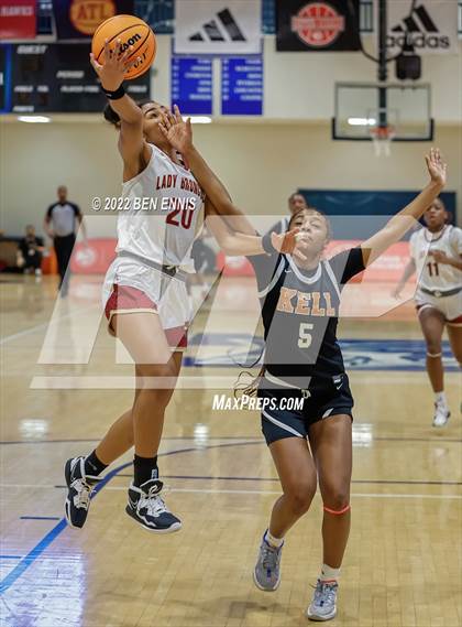 Thumbnail 1 in Brookwood vs Kell (Hawks-Naismith Holiday Classic) photogallery.