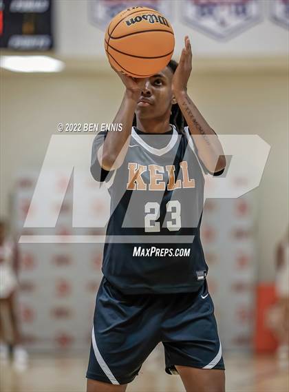 Thumbnail 2 in Brookwood vs Kell (Hawks-Naismith Holiday Classic) photogallery.