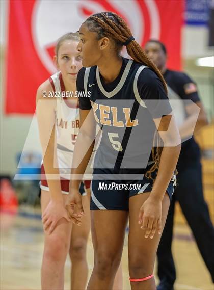 Thumbnail 2 in Brookwood vs Kell (Hawks-Naismith Holiday Classic) photogallery.