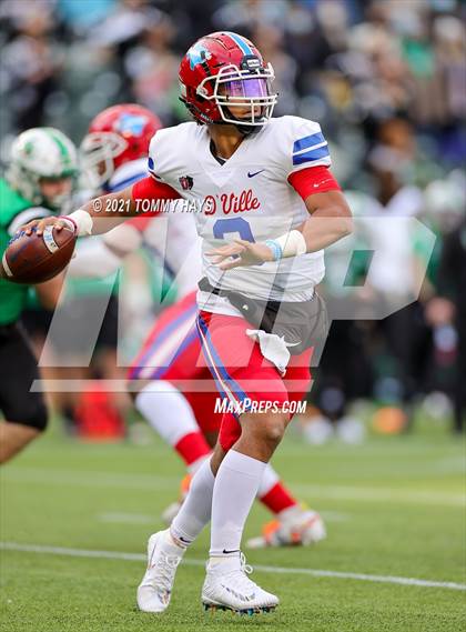 Thumbnail 3 in Southlake Carroll vs. Duncanville (UIL Class 6A D1 State Semifinal) photogallery.
