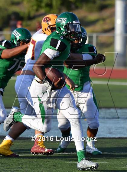 Thumbnail 3 in Mountain Pointe vs. Upland (Under Armour Brothers in Arms Classic) photogallery.