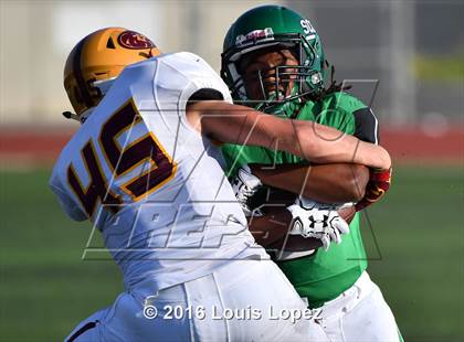 Thumbnail 1 in Mountain Pointe vs. Upland (Under Armour Brothers in Arms Classic) photogallery.