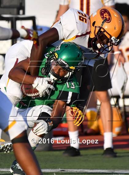 Thumbnail 2 in Mountain Pointe vs. Upland (Under Armour Brothers in Arms Classic) photogallery.