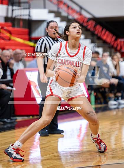 Thumbnail 2 in Harlingen vs. Edinburg North (UIL Basketball 6A Bi-District) photogallery.